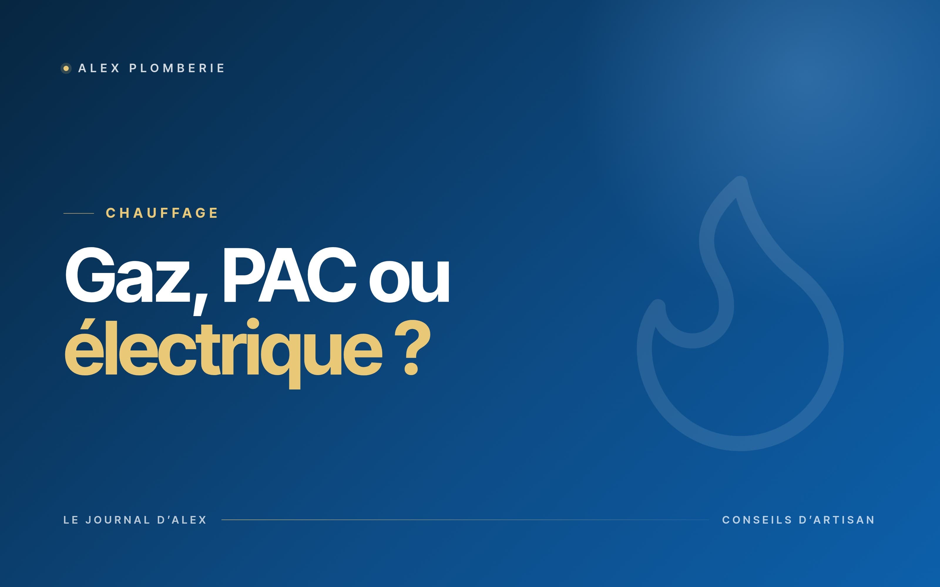 Gaz, pompe à chaleur ou électrique : quel chauffage en 2025 ?