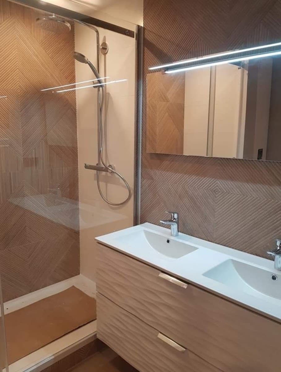 Douche sur mesure
